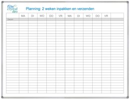 Klik voor vergroting dubbele weekplanning